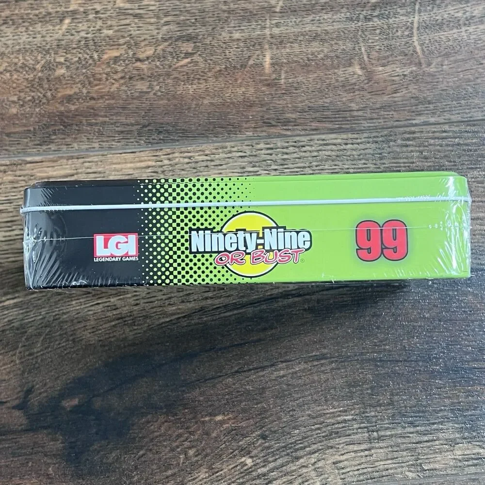99 Ninety-Nine Or Bust LGI Legendary Games Family Card Game NIB